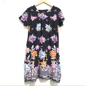 🌸Vintage Hawaiian Print Beach Cover-Up (Sm/Med)